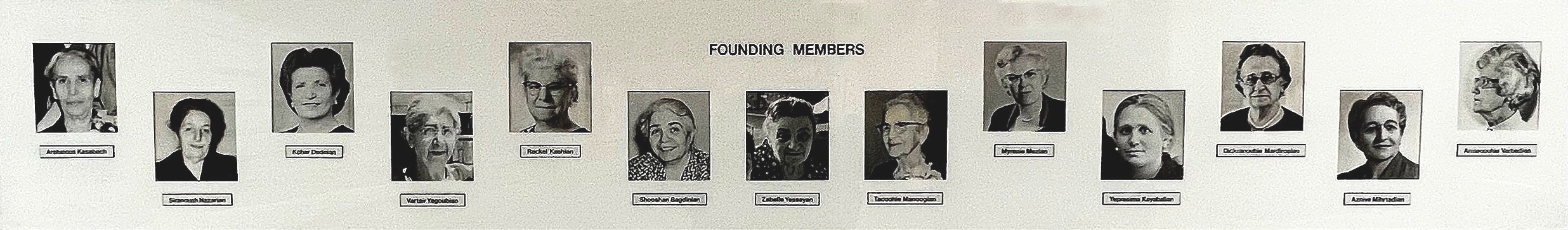 Manoogian Manor Founding Members