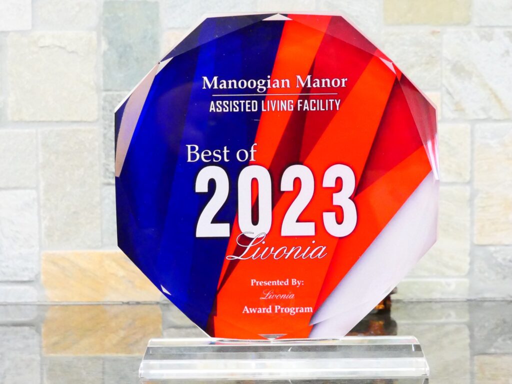 2023 Best of Livonia award for assisted living facility