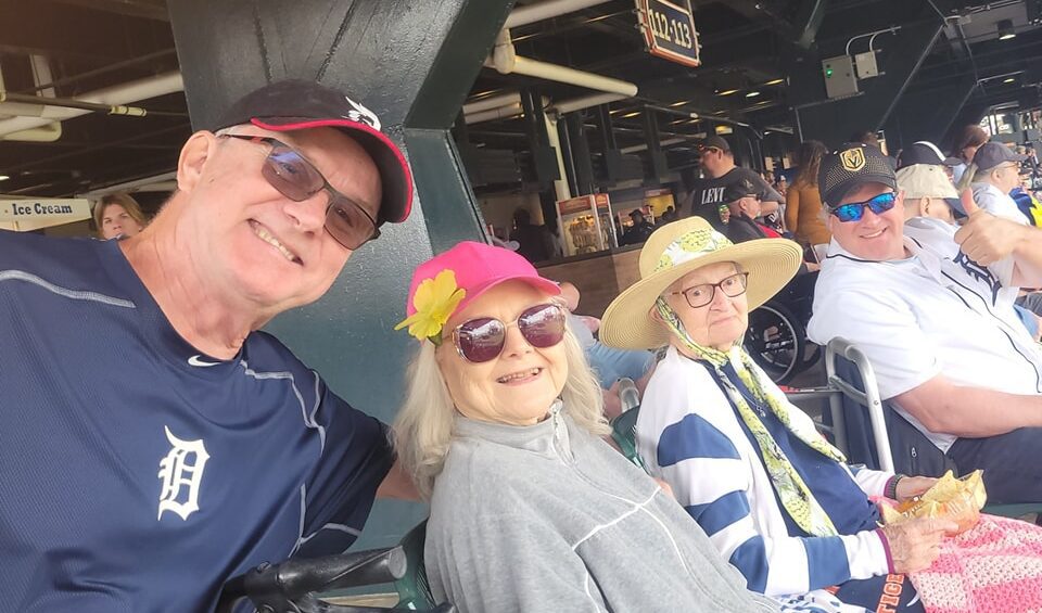 05042025 - Manoogian Manor residents at Detroit Tigers game
